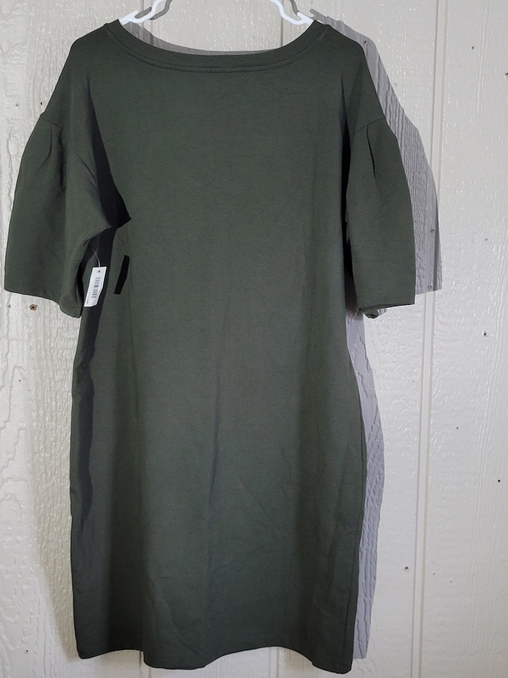 Daily Ritual Olive Green Tee Dress - Picture 5 of 6